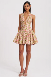 Mackenzie Floral Print Mini Dress
